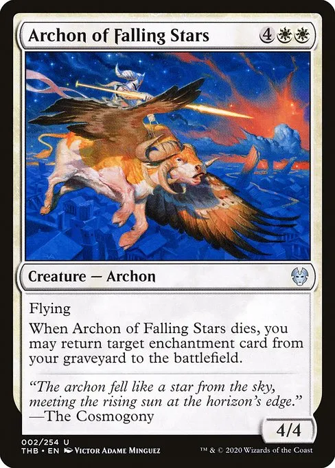 Archon of Falling Stars · Theros Beyond Death 2/358