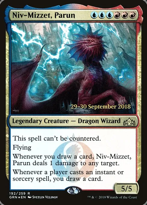 Niv-Mizzet, Parun · Guilds of Ravnica Promos 192s/84