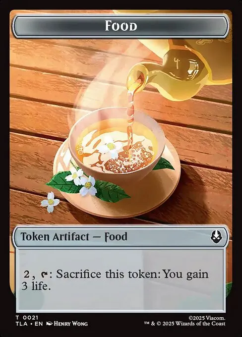 Food · Avatar: The Last Airbender Tokens 21/22
