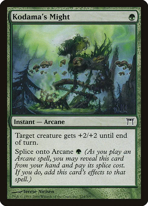 Kodama's Might · Champions of Kamigawa 224/307