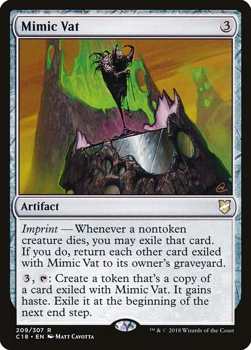 Mimic Vat · Commander 2018 209/307