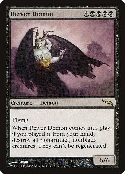 Reiver Demon · Mirrodin 75/306