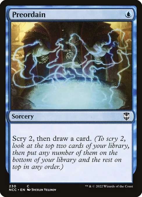 Preordain · New Capenna Commander 230/447