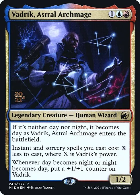 Vadrik, Astral Archmage · Innistrad: Midnight Hunt Promos 248s/155