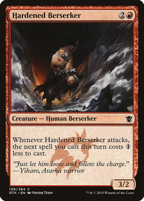 Hardened Berserker · Dragons of Tarkir 139/264