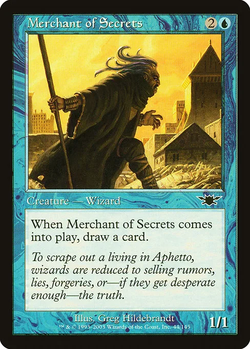 Merchant of Secrets · Legions 44/145