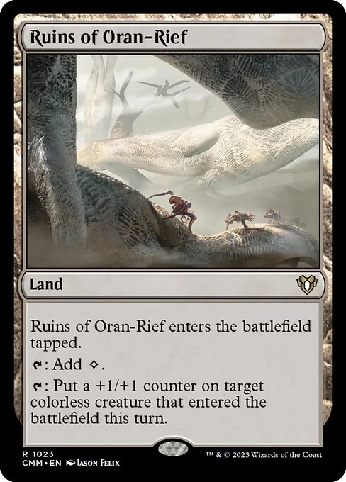 Ruins of Oran-Rief · Commander Masters 1023/1067