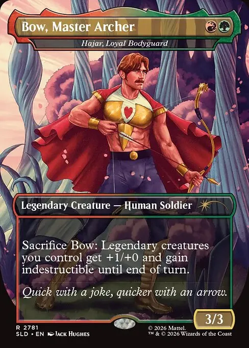 Hajar, Loyal Bodyguard · Secret Lair Drop 2781/2547