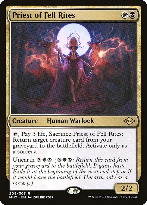 Priest of Fell Rites · Modern Horizons 2 208/493