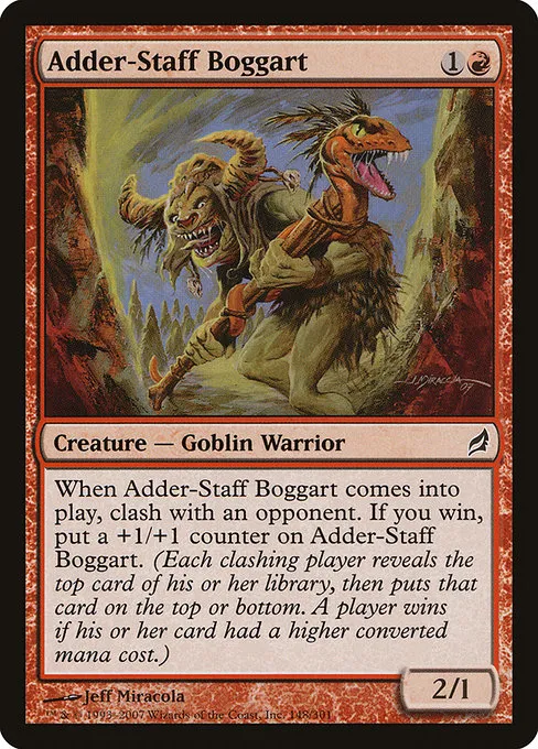 Adder-Staff Boggart · Lorwyn 148/301