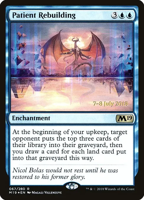 Patient Rebuilding · Core Set 2019 Promos 67s/95