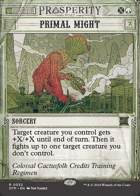 Primal Might · Breaking News 32/80