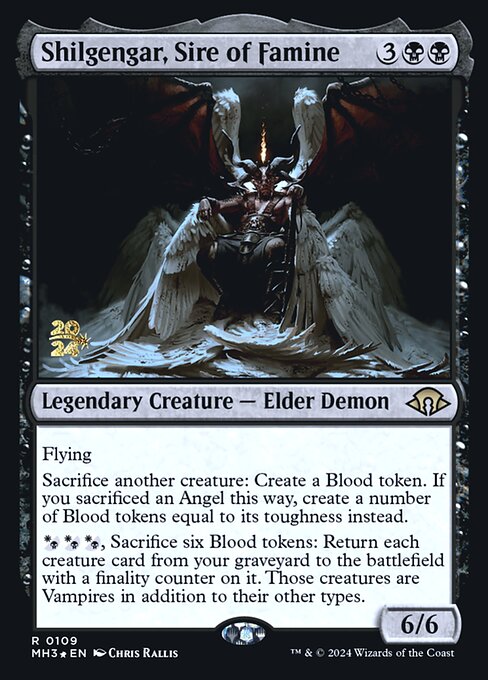 Shilgengar, Sire of Famine · Modern Horizons 3 Promos 109s/92