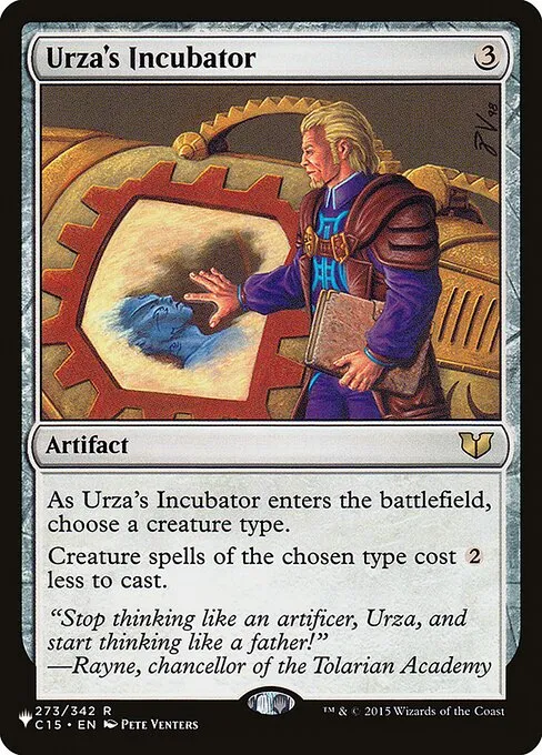 Urza's Incubator · The List C15-273/5050