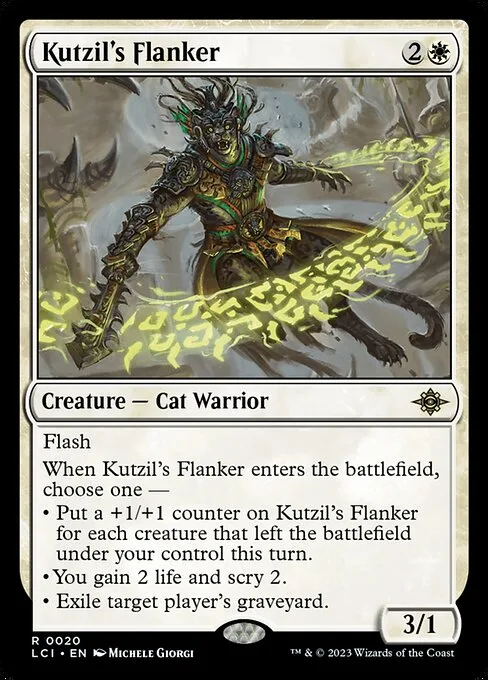 Kutzil's Flanker · The Lost Caverns of Ixalan 20/416