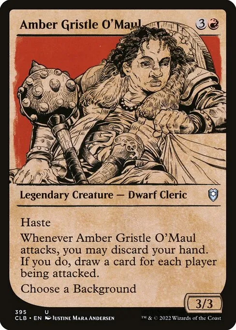 Amber Gristle O'Maul · Commander Legends: Battle for Baldur's Gate 395/936