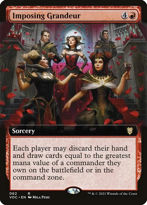 Imposing Grandeur · Crimson Vow Commander 62/188