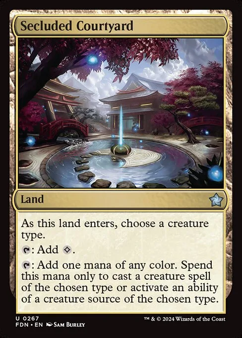 Secluded Courtyard · Foundations 267/771