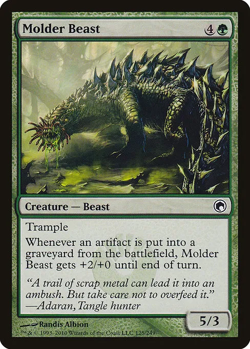 Molder Beast · Scars of Mirrodin 125/249