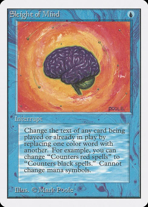 Sleight of Mind · Unlimited Edition 79/302