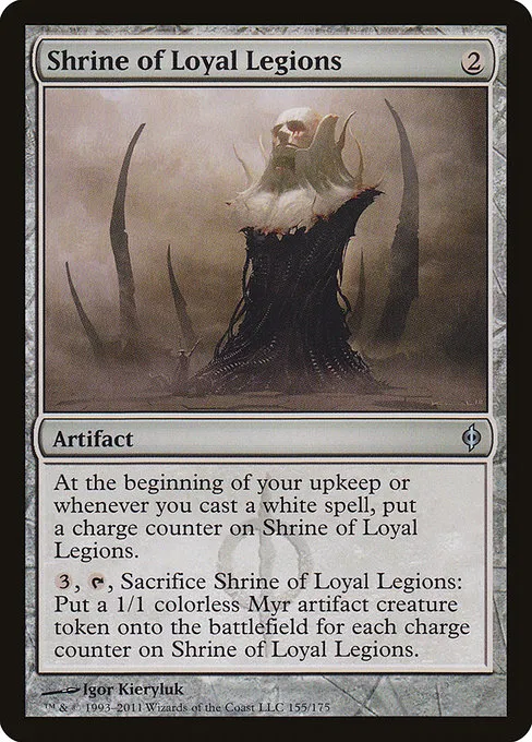 Shrine of Loyal Legions · New Phyrexia 155/175