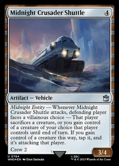 Midnight Crusader Shuttle · Doctor Who 784/1178