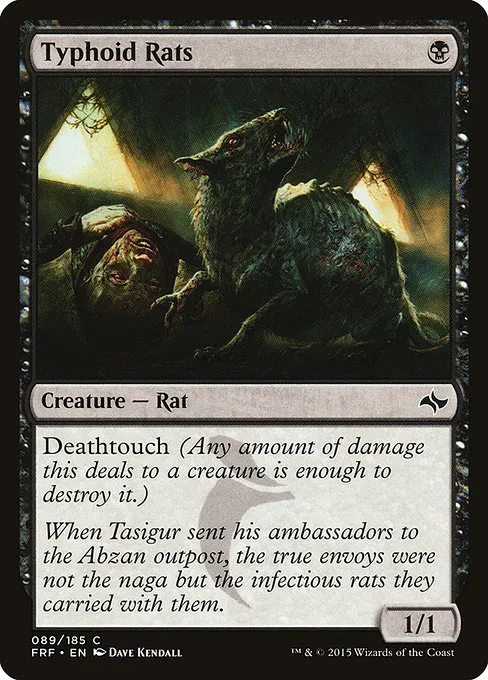 Typhoid Rats · Fate Reforged 89/191