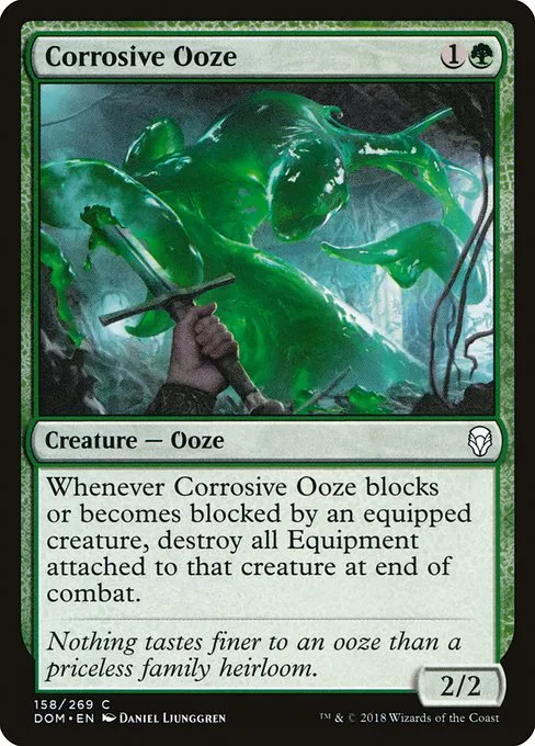 Corrosive Ooze · Dominaria 158/280