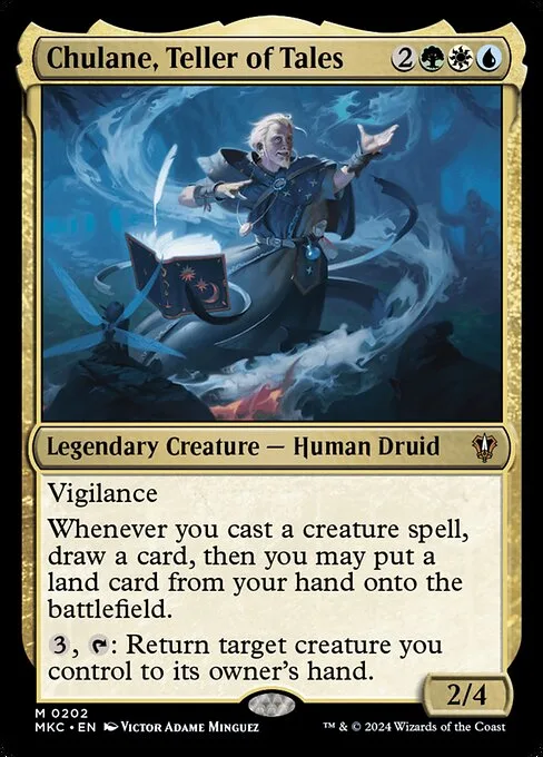 Chulane, Teller of Tales · Murders at Karlov Manor Commander 202/358