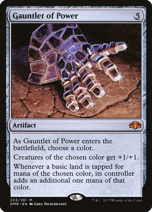 Gauntlet of Power · Dominaria Remastered 223/457