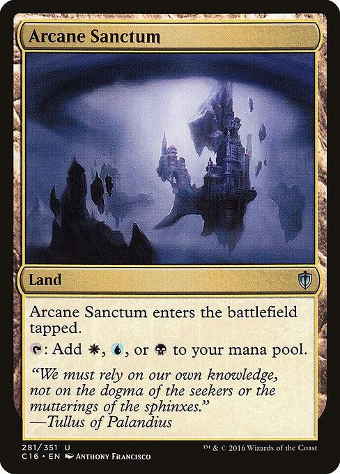 Arcane Sanctum · Commander 2016 281/351