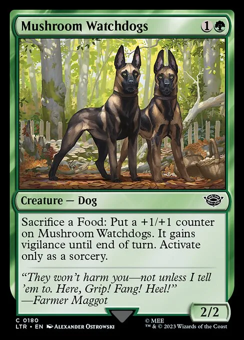 Mushroom Watchdogs · The Lord of the Rings: Tales of Middle-earth 180/856
