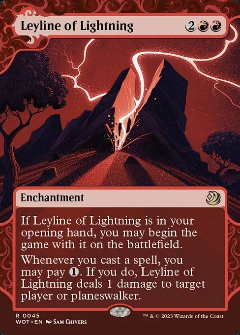 Leyline of Lightning · Wilds of Eldraine: Enchanting Tales 45/103