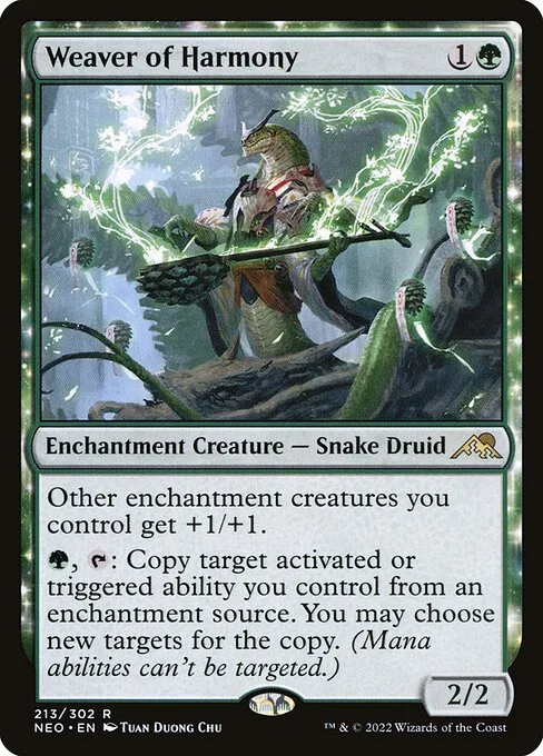 Weaver of Harmony · Kamigawa: Neon Dynasty 213/531