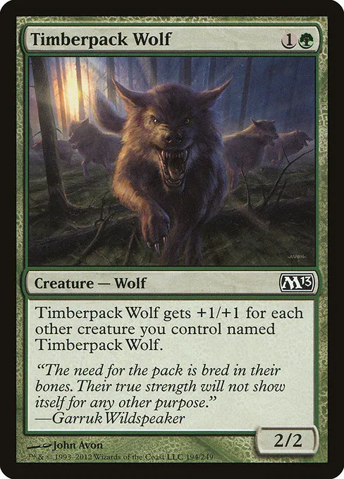 Timberpack Wolf · Magic 2013 194/249
