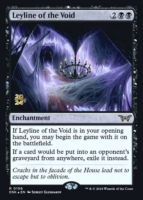 Leyline of the Void · Duskmourn: House of Horror Promos 106s/160
