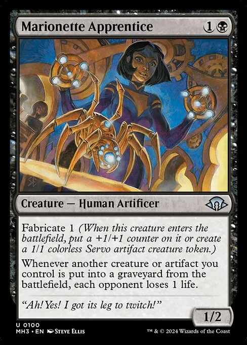 Marionette Apprentice · Modern Horizons 3 100/528