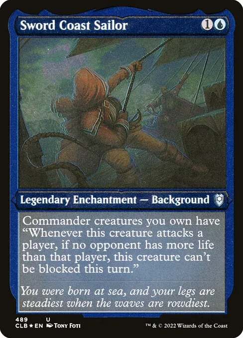 Sword Coast Sailor · Commander Legends: Battle for Baldur's Gate 489/936