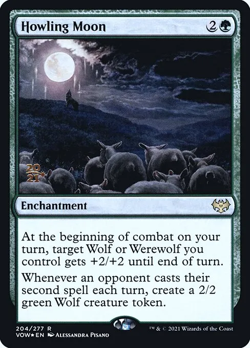 Howling Moon · Innistrad: Crimson Vow Promos 204s/121