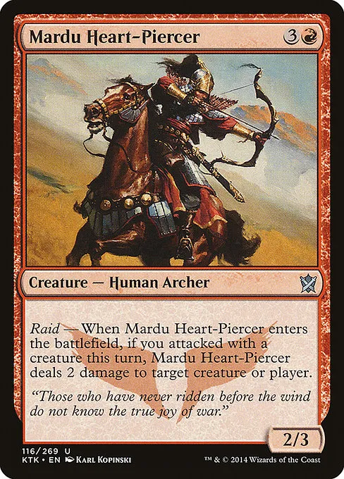 Mardu Heart-Piercer · Khans of Tarkir 116/293
