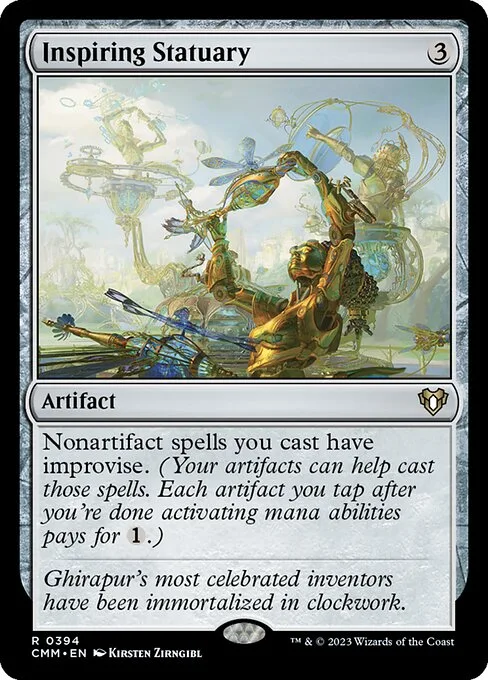 Inspiring Statuary · Commander Masters 394/1067