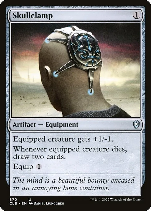 Skullclamp · Commander Legends: Battle for Baldur's Gate 870/936