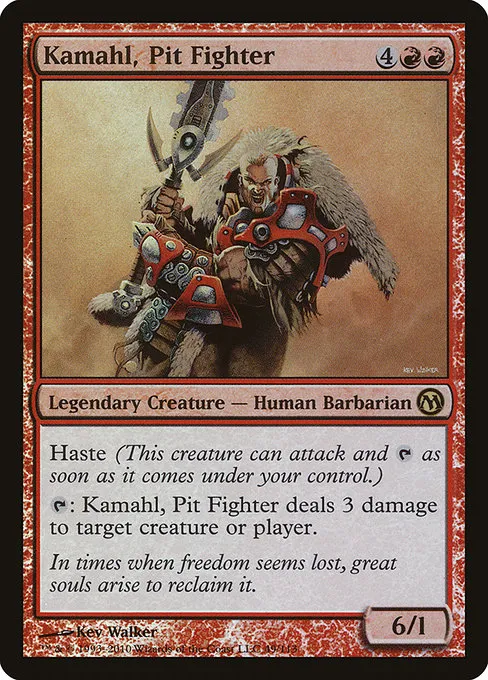 Kamahl, Pit Fighter · Duels of the Planeswalkers 49/113