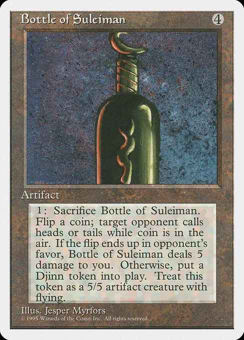 Bottle of Suleiman · Fourth Edition 301/380