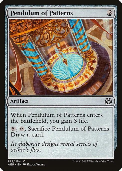 Pendulum of Patterns · Aether Revolt 192/197