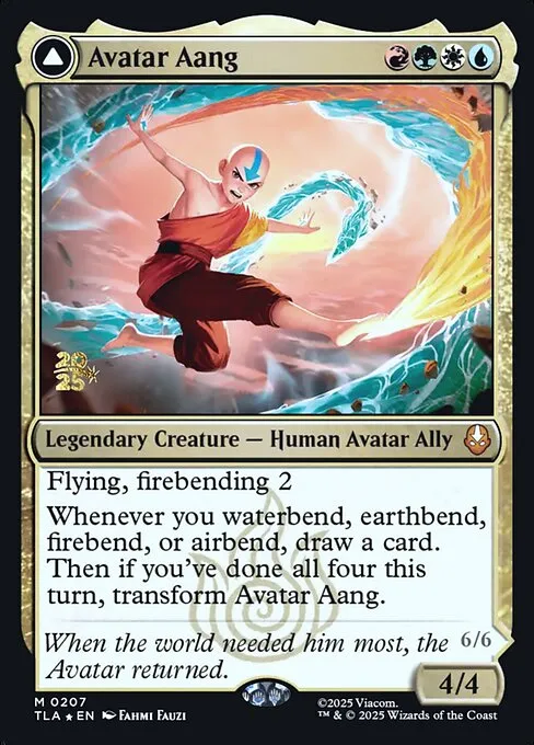 Avatar Aang // Aang, Master of Elements · Avatar: The Last Airbender Promos 207s/80