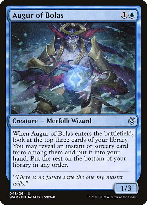 Augur of Bolas · War of the Spark 41/312