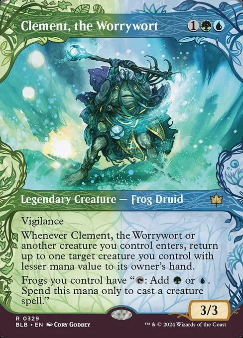 Clement, the Worrywort · Bloomburrow 329/398