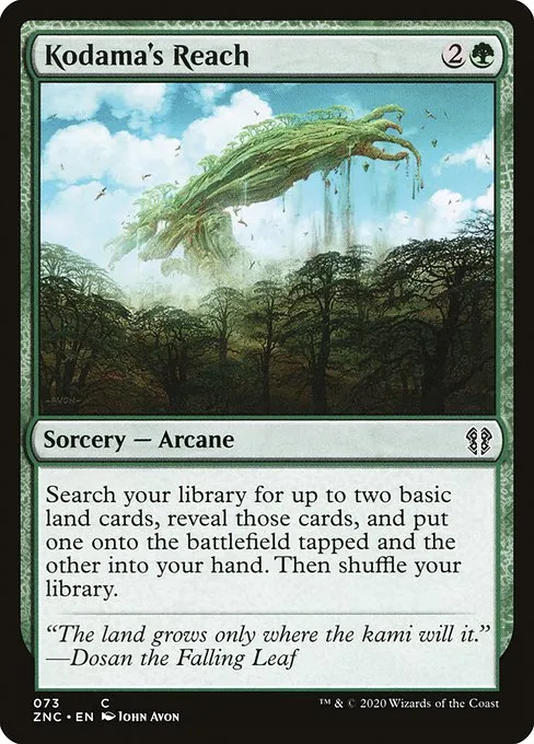 Kodama's Reach · Zendikar Rising Commander 73/142