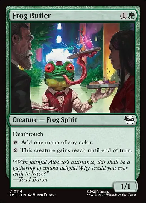 Frog Butler · Teenage Mutant Ninja Turtles 114/320